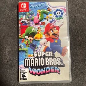 Brand new super Mario bros wonder Nintendo switch